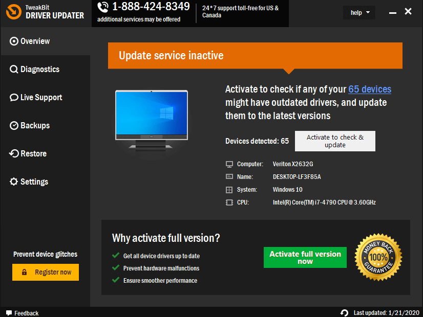 Tweakbit Driver Updater 2.2.9 Crack