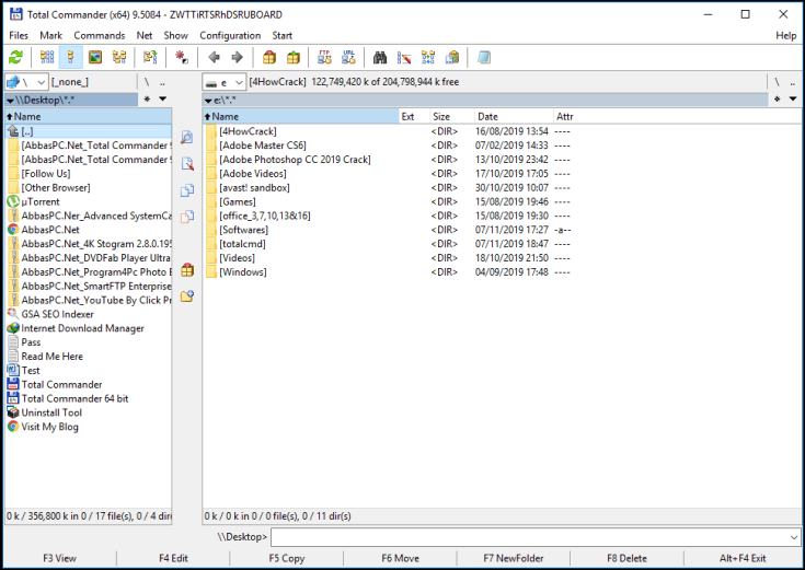 Total Commander 11.03 Crack Full Multilenguaje Mega Español 2024 (SS Image)